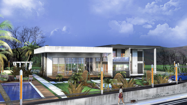 scenes modern home max - Modern Home Collection by solarseas